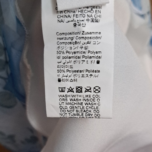 SHEIN White and Blue Dress - Picture 4 of 4